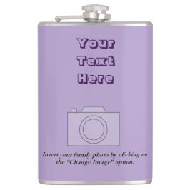 Söt Pastel Lilac/Lavender/Lila Fickplunta