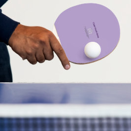 Söt Pastel Lilac/Lavender/Lila Pingisracket