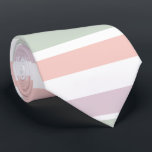 Söt pastel mönster rosa grönt violet rand slips<br><div class="desc">Färgfull mönster.</div>