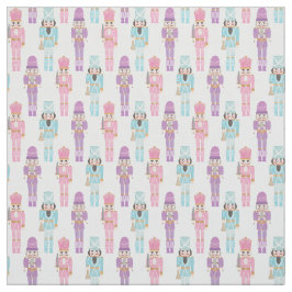 Söt Pastel Nutcracker Soldiers Helgdagars Crafts Tyg