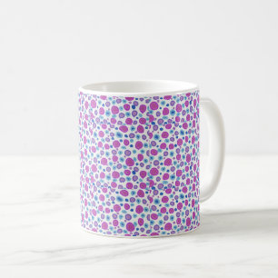 Söt Pastel Polka Dot Kaffemugg