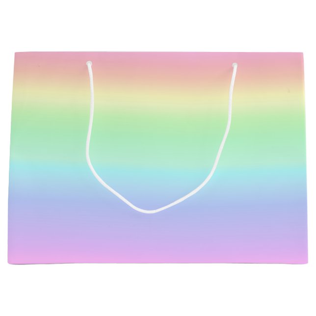 Söt Pastel Rainbow Aesthetic Gradient (Framsidan)