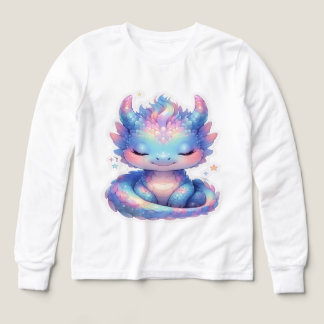 Söt Pastell Baby Drake T Shirt