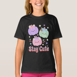 Söt Pastell Pumpor Båge Tusenskönast Körsbär Höst  T Shirt