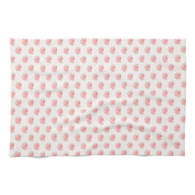 Söt Pastell Rosa Tvätt Hjärtmönster Diskduk