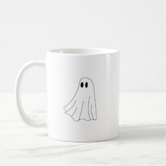 Söt Pastell Spökdesign Kaffemugg