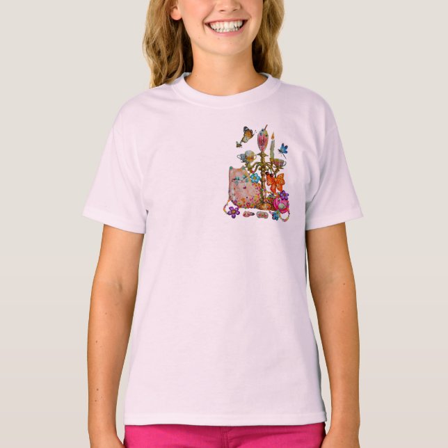 Söt Pastell T Shirt (Framsida)