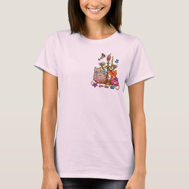Söt Pastell T Shirt (Framsida)