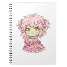 Söt Pastell Vild Ghoul Tjej T-Shirt - Kawaii Rosa