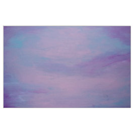 Söt Pastellkritor | Cute Rosa Cloud Lila Blå himme Tyg