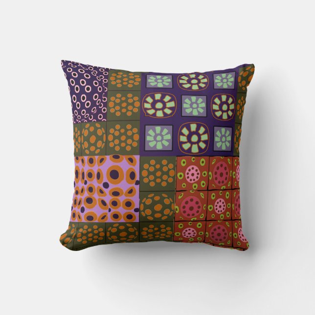 SÖT PATCHWORK TVÅ KUDDE (Framsida)