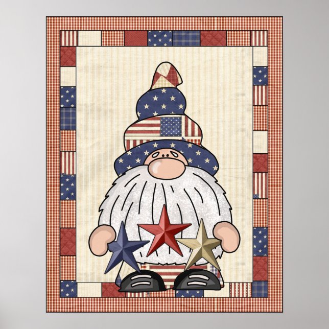 Söt Patriotic älskare Poster (Framsidan)