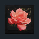 Söt Peach Rosa ros blommigt Minnesask<br><div class="desc">Persikofotografi av en peachy rosa ros av Artist Sandra Marie Closs. Lägg till egen text,  namn eller monogram för att skapa perfekten för alla tillfälle. Bröllop,  brudens sida trädgård party,  sympati,  födelsedagskalender,  babydusch,  firande eller bara för att göra din dag lite mer vacker. blommigt,  blommor,  blommor,  pastel.</div>