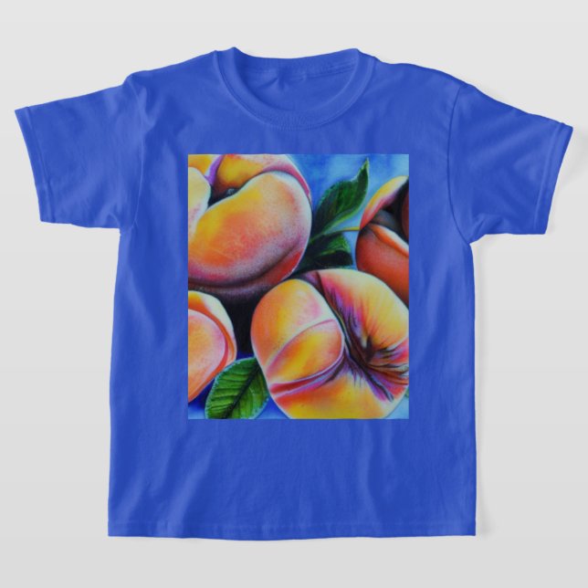 Söt Peacher T Shirt (Laydown)