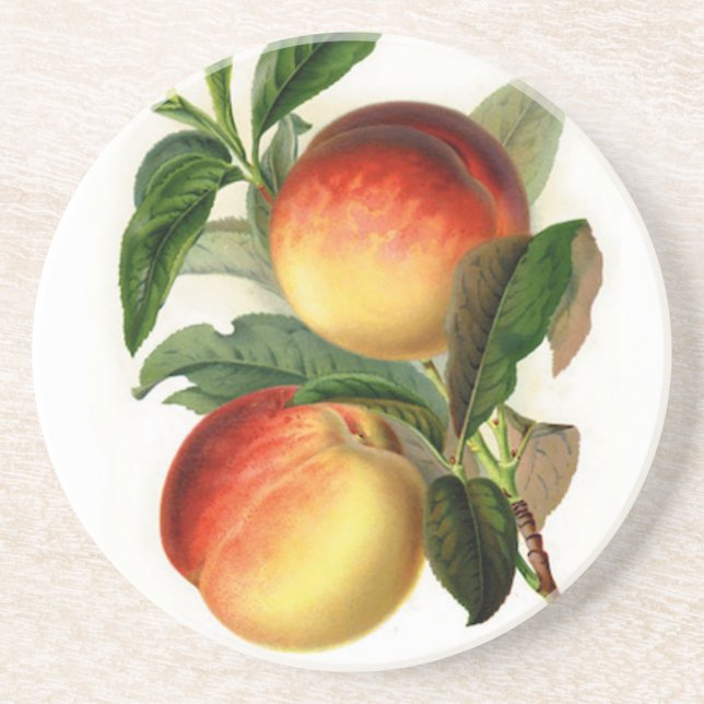 Söt Peacher Underlägg Sandsten (Framsidan)