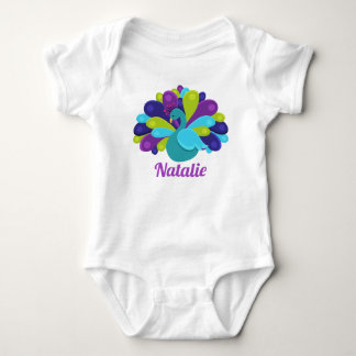 Söt Peacock T Shirt