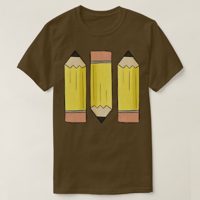 söt penna t shirt (Design framsida)