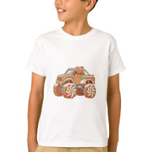 Söt pepparkaks-godis monstertruck – Festlig jul