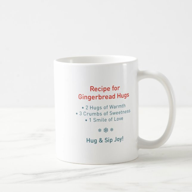 Söt pepparkaksgubbe julmugg omslag kaffemugg (Höger)