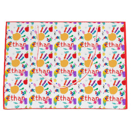 Söt personlig ABC Handmålning för barn 123