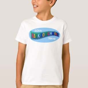 Söt personlig återgång till skolan t shirt