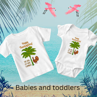 Söt personlig bodysuit för Thanksgiving T Shirt