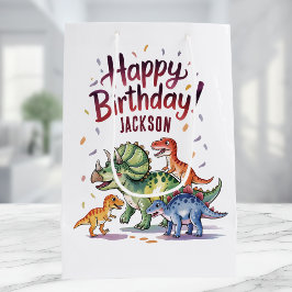 Söt Personlig Dinosaurie Födelsedag