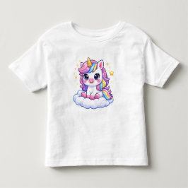 Söt personlig enhörning barn t-shirt