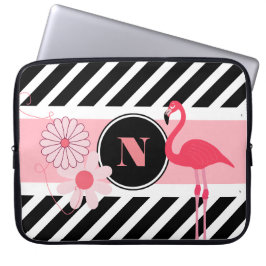 Söt Personlig Flamingo Laptop Sleeve