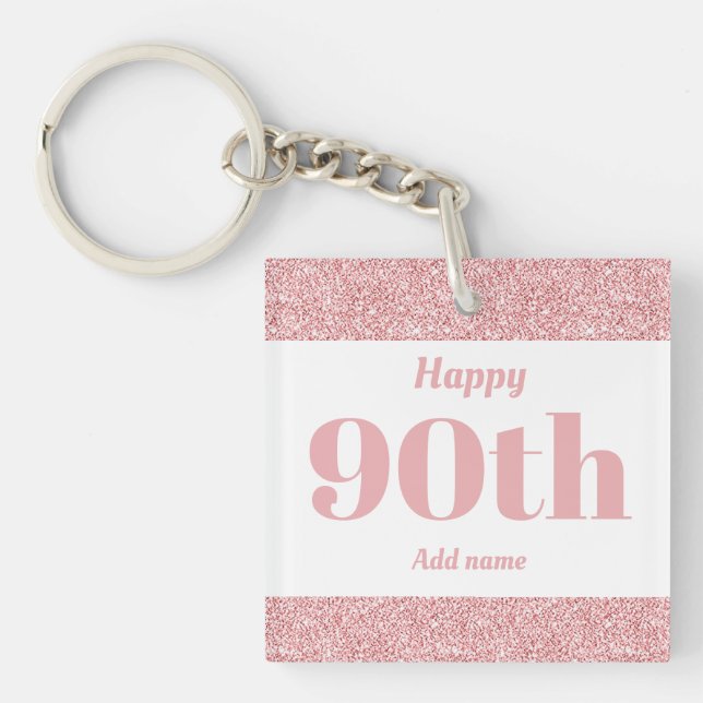söt personlig-födelsedagskalender 90:e (Framsidan)