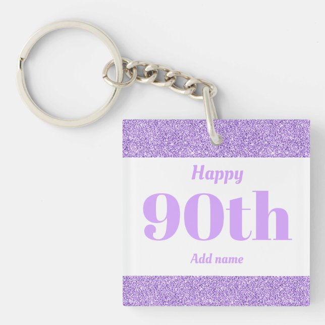 söt personlig-födelsedagskalender 90:e (Framsidan)
