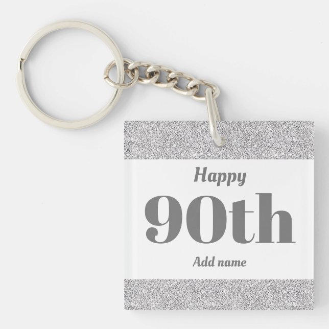 söt personlig-födelsedagskalender 90:e (Framsidan)