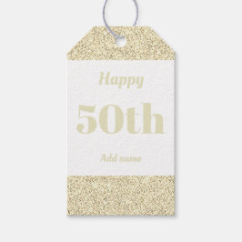 söt personlig födelsedagspresent märkre 50:e presentetikett