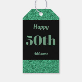 söt personlig födelsedagspresent märkre 50:e presentetikett