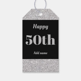 söt personlig födelsedagspresent märkre 50:e presentetikett