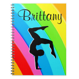 SÖT PERSONLIG GYMNASTICS JOURNAL ANTECKNINGSBOK MED SPIRAL
