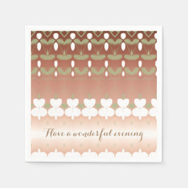 Söt Personlig Napkins Pappersservett