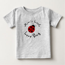 Söt personlig nyckelpiga Mimis lilla kärleksnyckel T Shirt