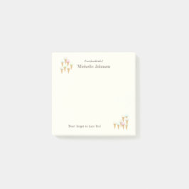 Söt Personlig Roligt Ice Cream Adhesive Pad Post-it Block