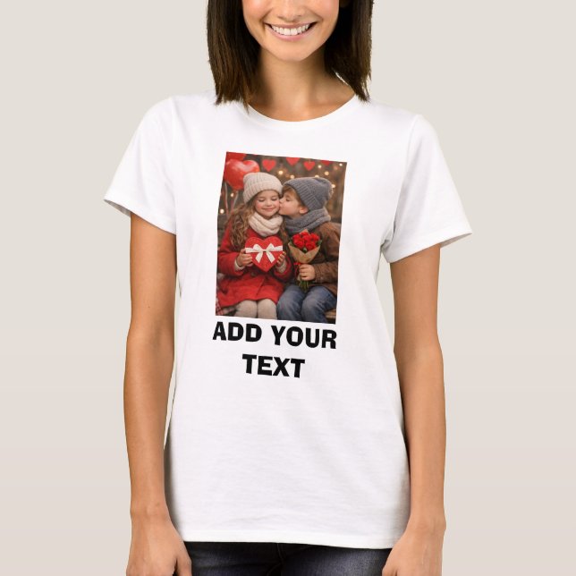 Söt Personlig T Shirt (Framsida)