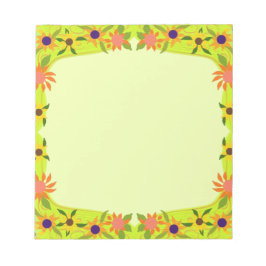 Söt Petite Flowers som du anpassar Anteckningsblock