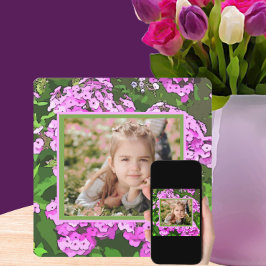 Söt Phlox Påsk-fotokort Julkort