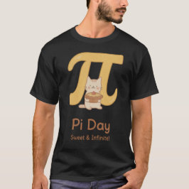 Söt Pi-dags katttröja T Shirt