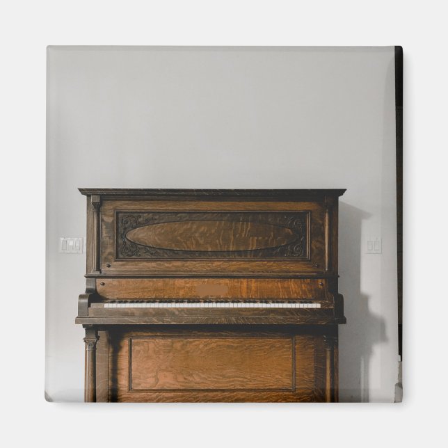 Söt Piano Artwork Magnet (Framsidan)