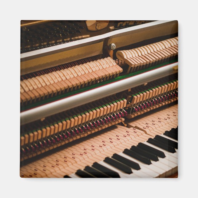 Söt Piano Artwork Magnet (Framsidan)