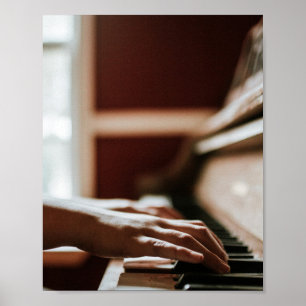 Söt Piano Artwork Poster