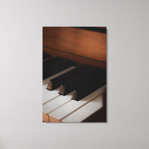 Söt Piano Canvastryck