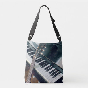 Söt Piano Design Axelväska