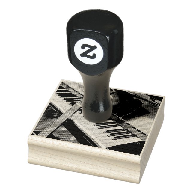 Söt Piano Design Stämpel (Stämpel)