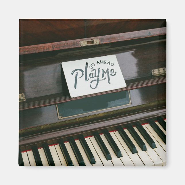 Söt Piano Magnet (Framsidan)